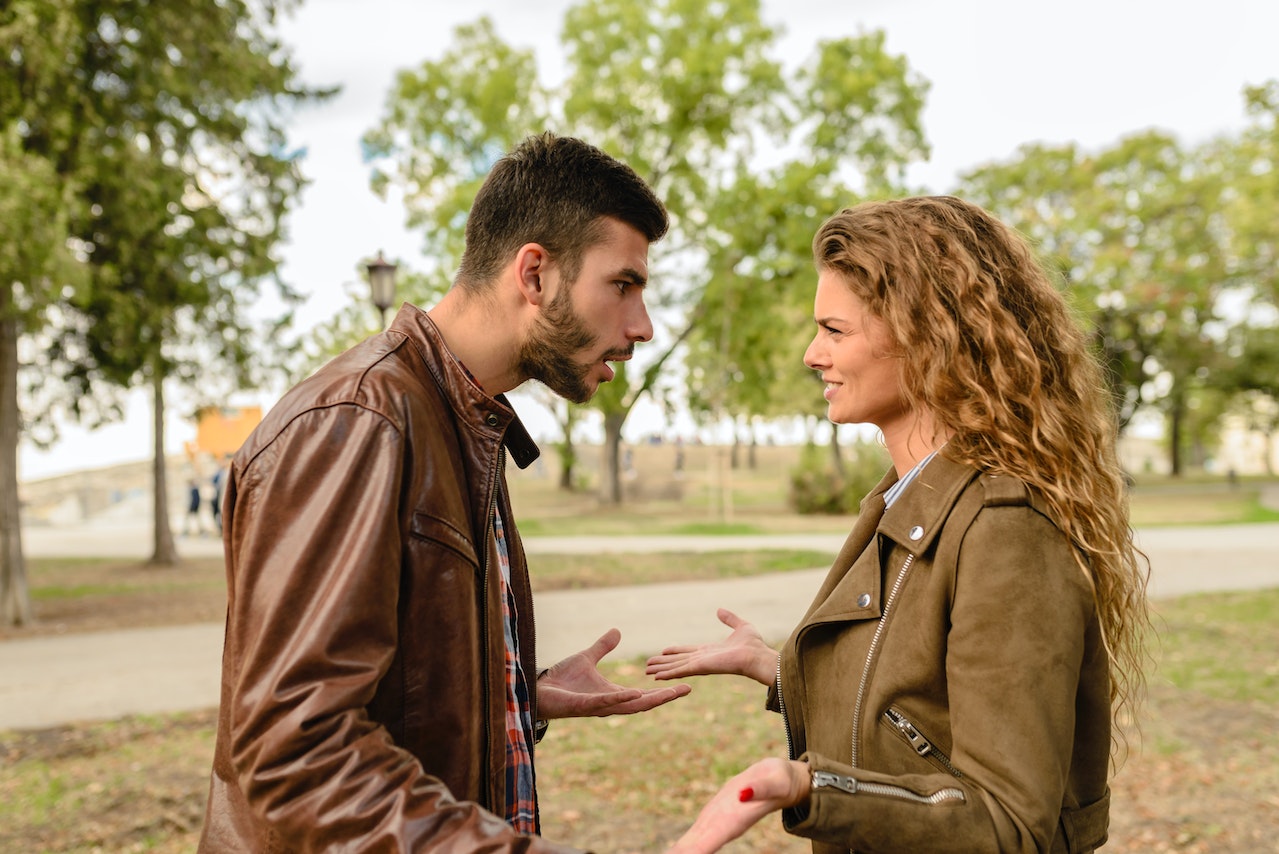 couple arguing