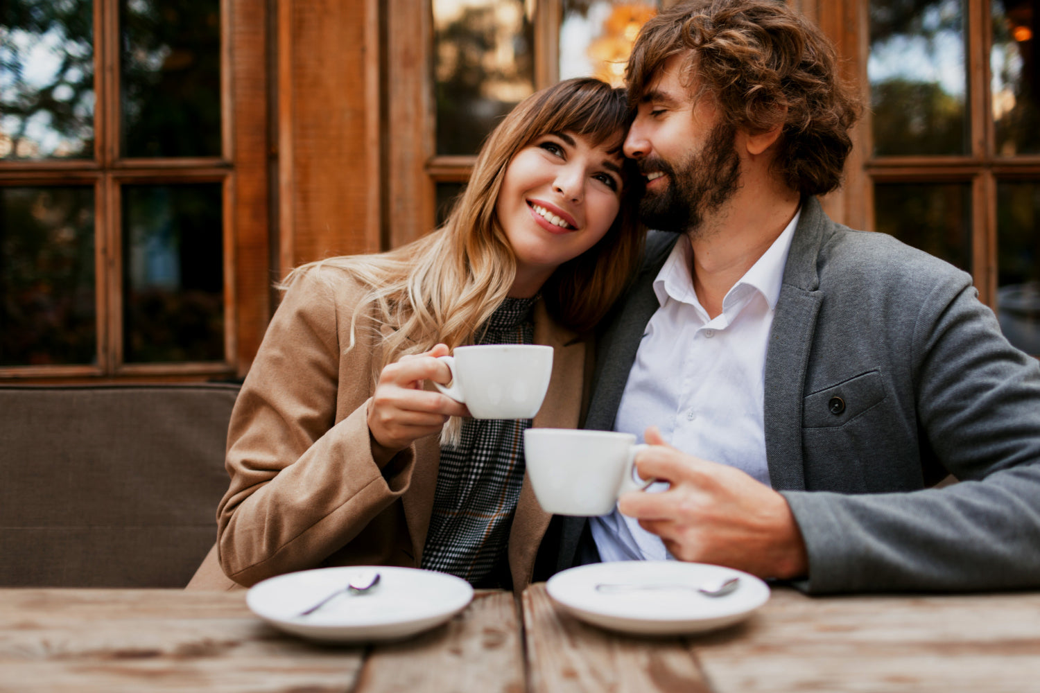 couple having coffee