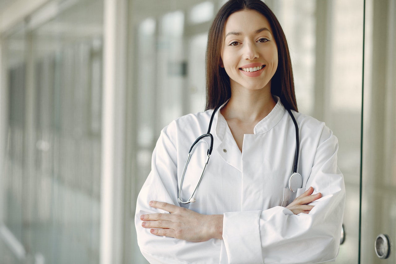 doctor in medical uniform 