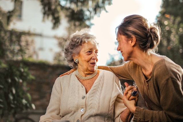 granddaughter and grandmother