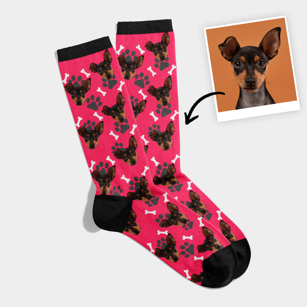 Personalized Pet Face Socks