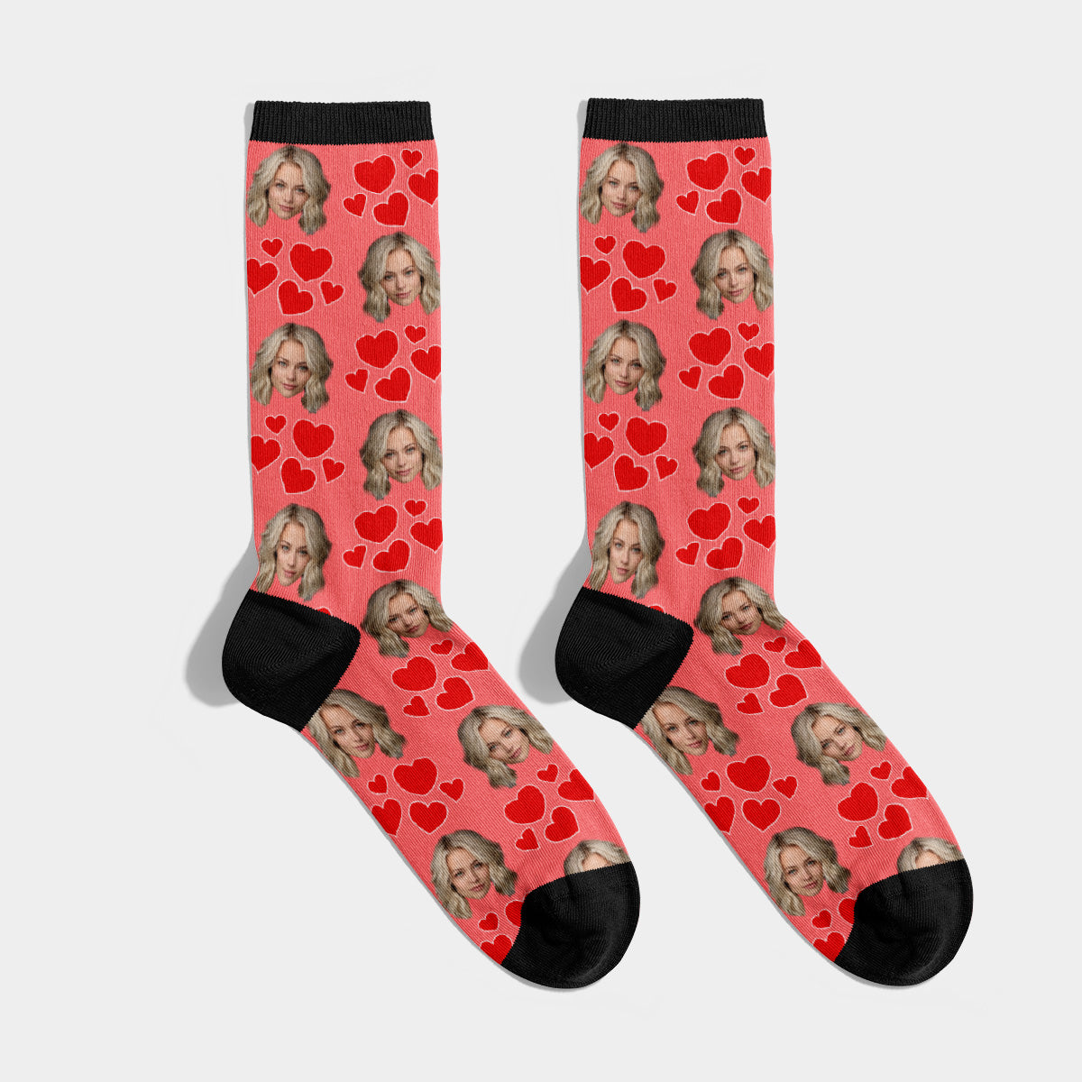 Personalized Valentines Day Socks