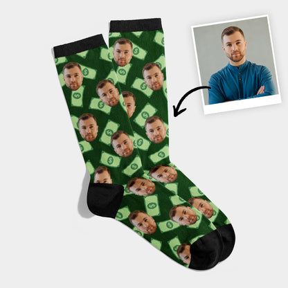 Personalized Money Socks