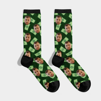 Personalized Money Socks