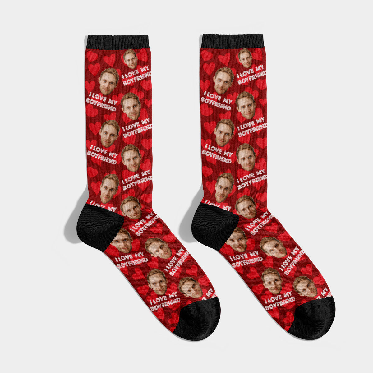 Personalized Boyfriend Socks