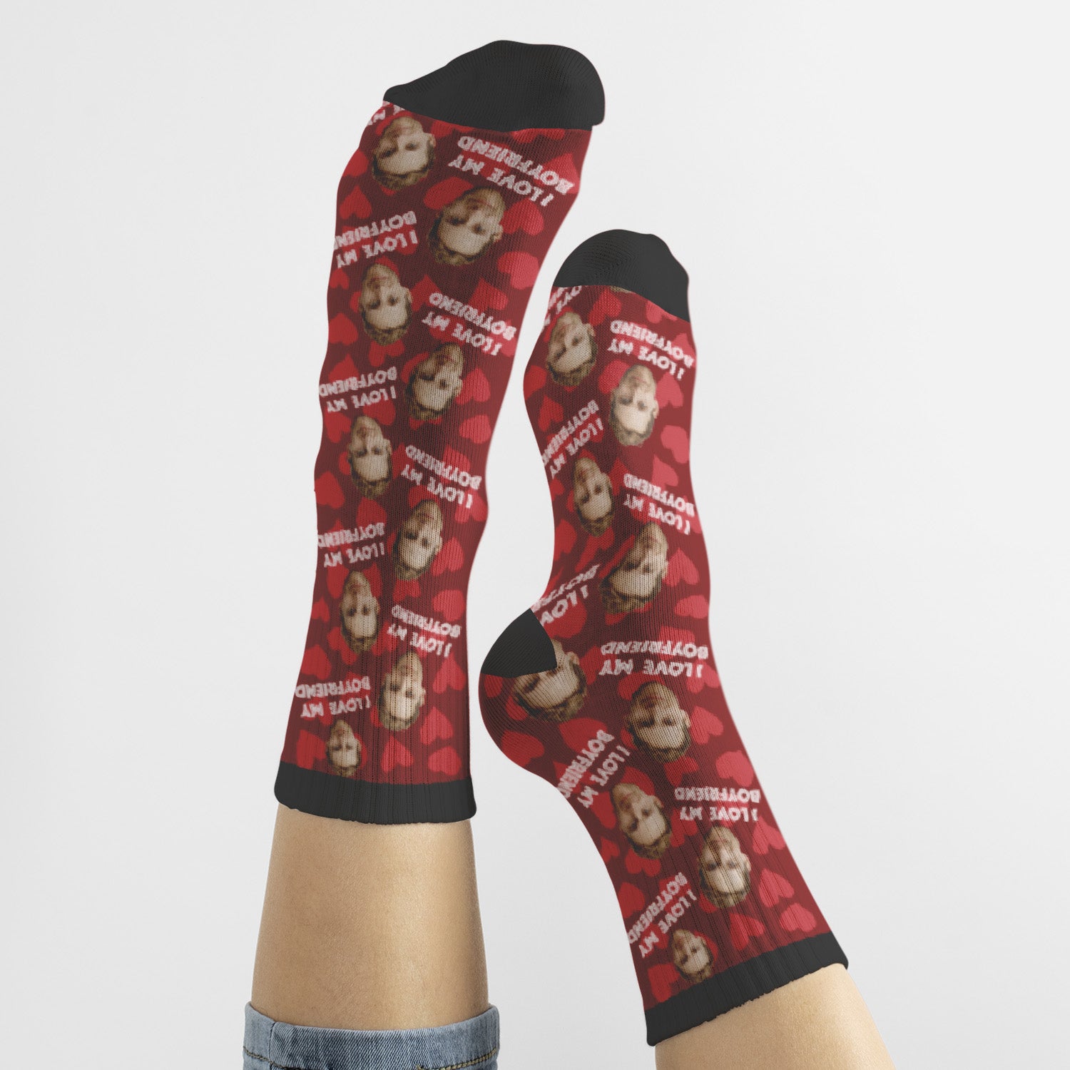 Personalized Boyfriend Socks