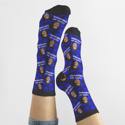Personalized Girlfriend Socks