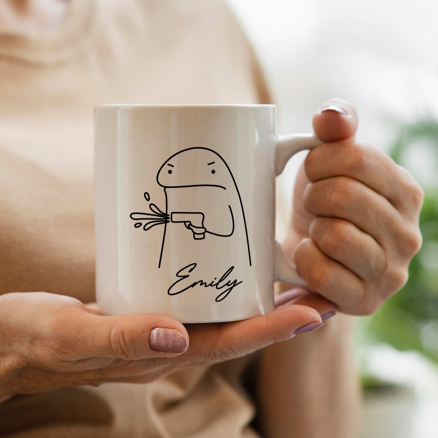 Personalized Flork Meme Mug