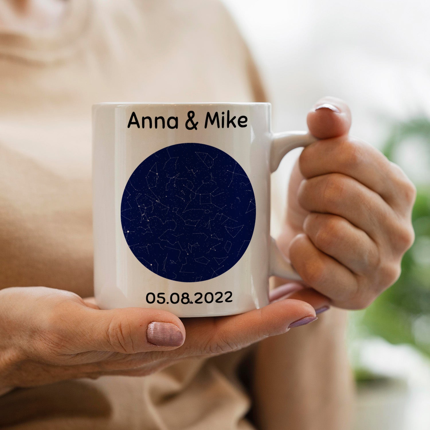Personalized Star Map Mug