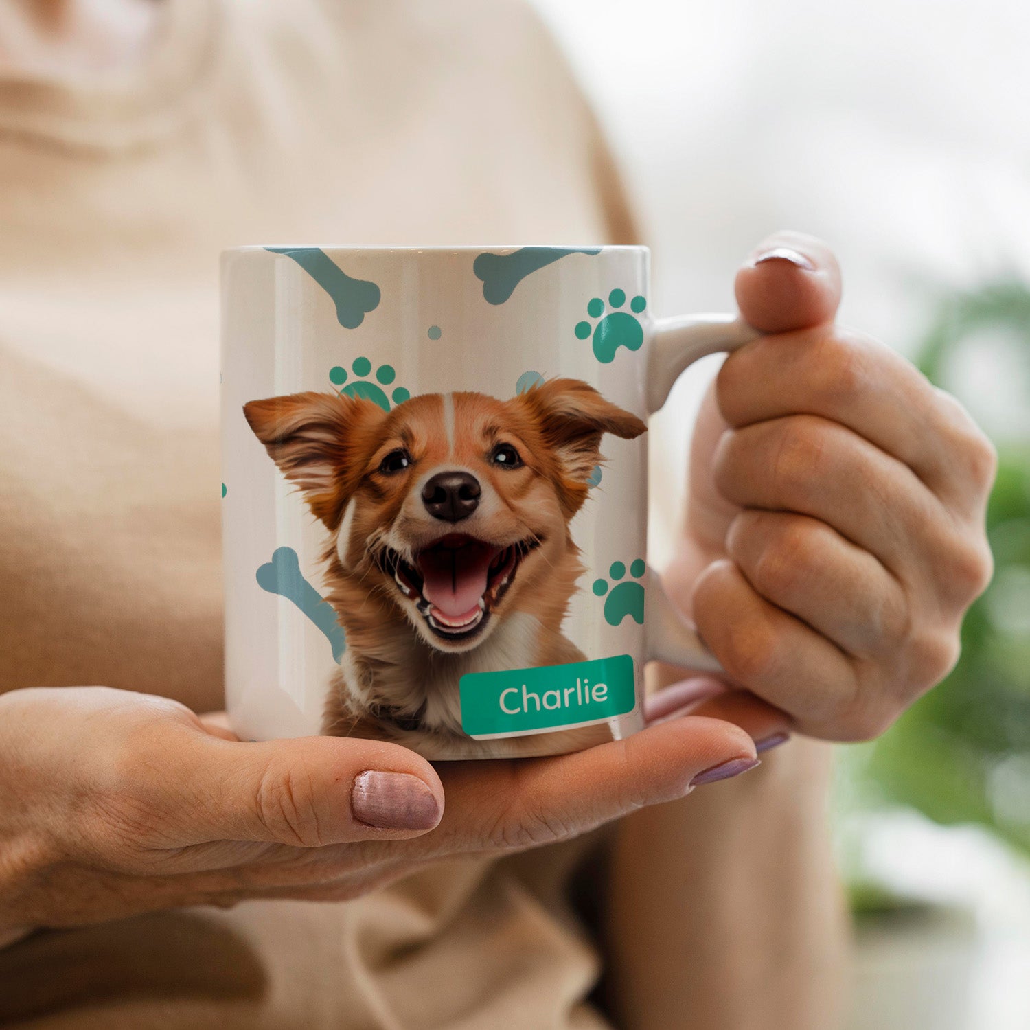 Personalized Pet Print Mug