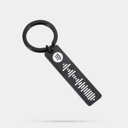 Personalized Keychain with Spotify Code