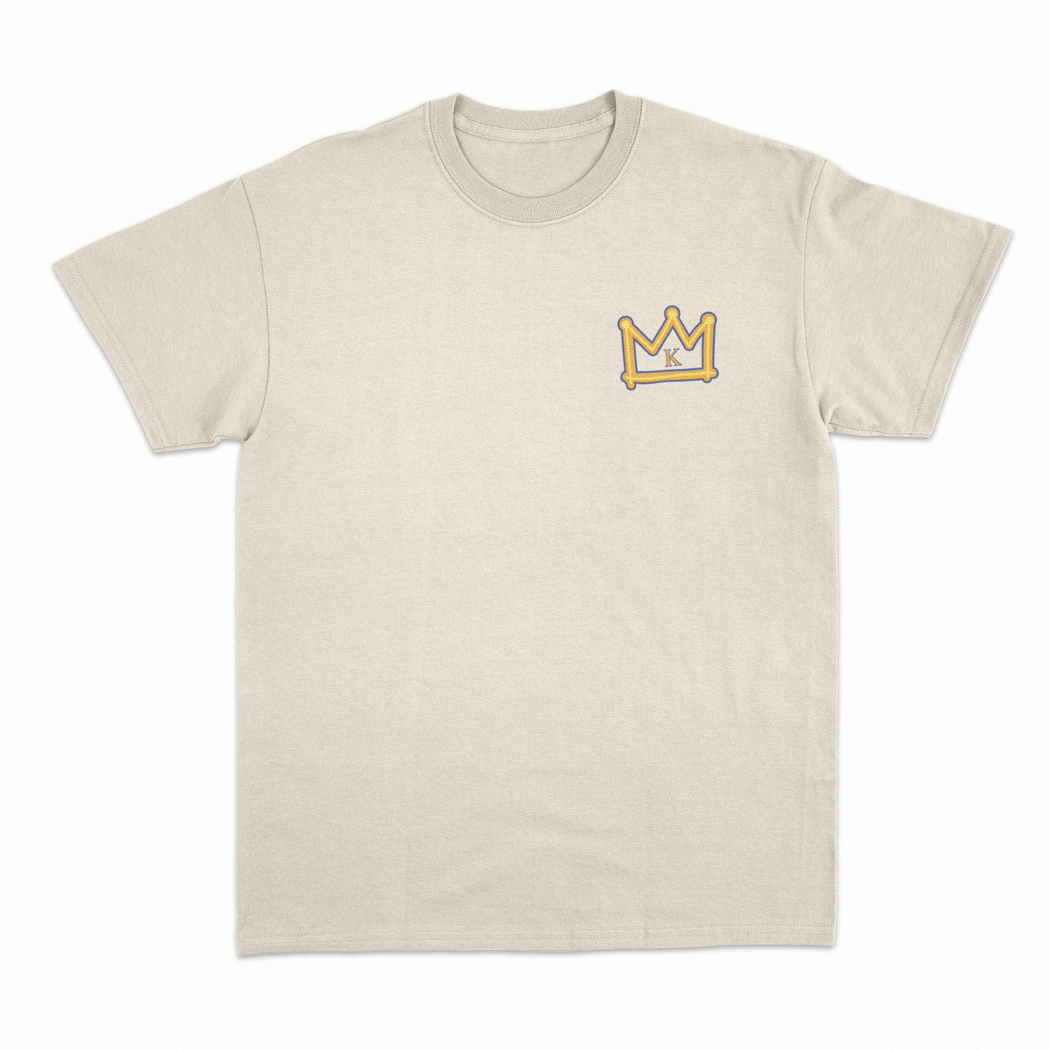 Personalized T-Shirt With Crown And Initial