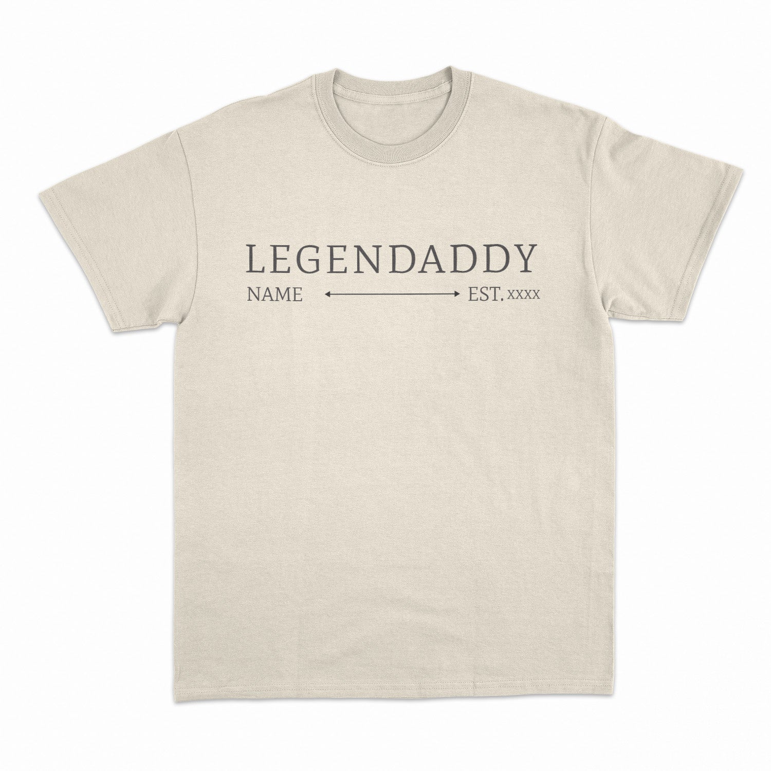 Personalized Funny T-shirt For Dad Legendaddy