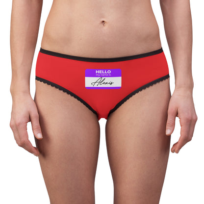 Funny Personalized Underwear For Women With Name