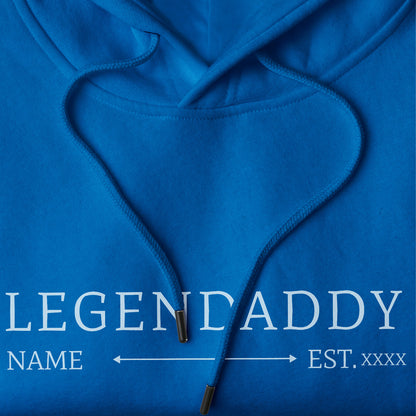 Personalized Hoodie Dad Legendaddy With Name And Date