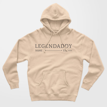 Personalized Hoodie Dad Legendaddy With Name And Date