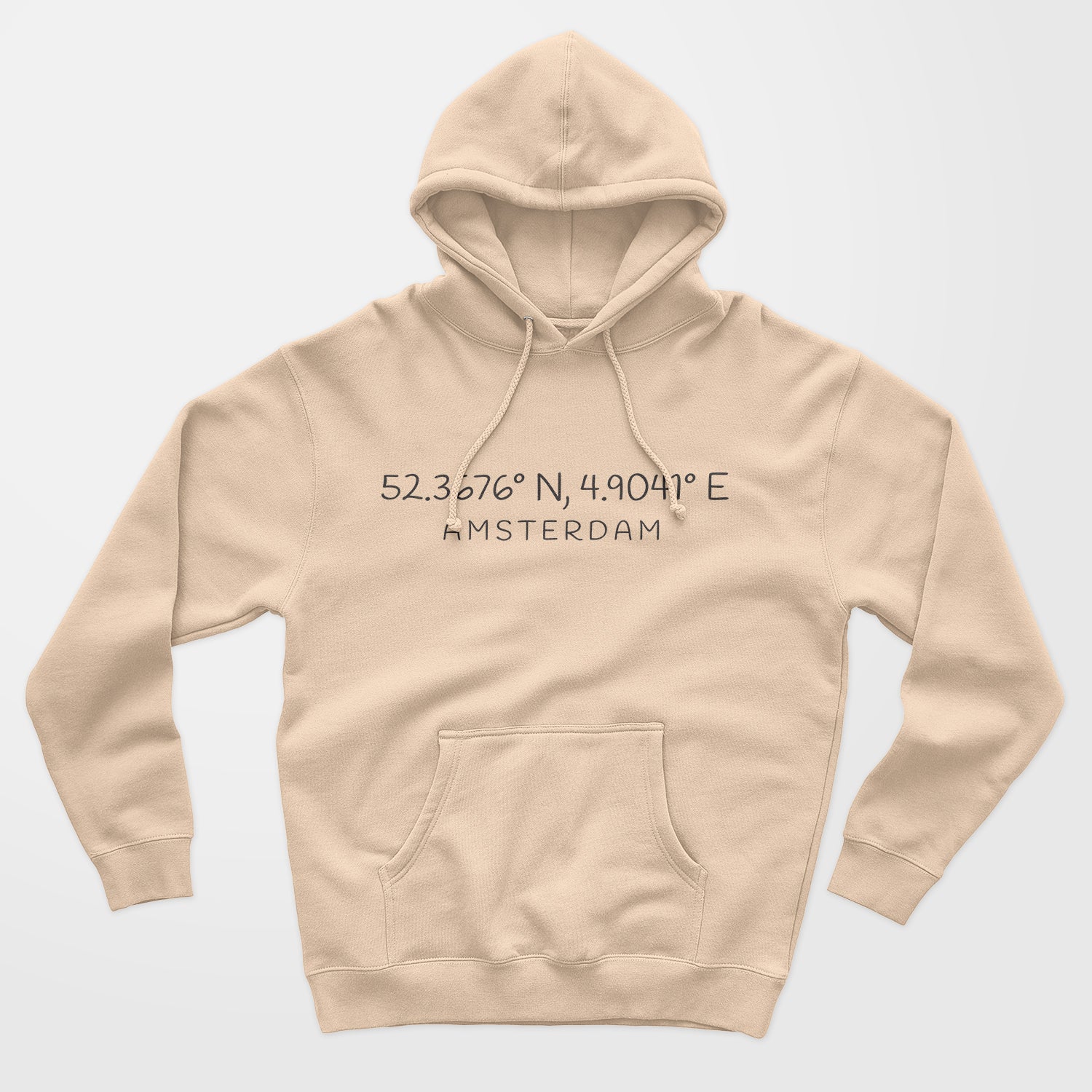 Personalized Hoodie With Coordinates