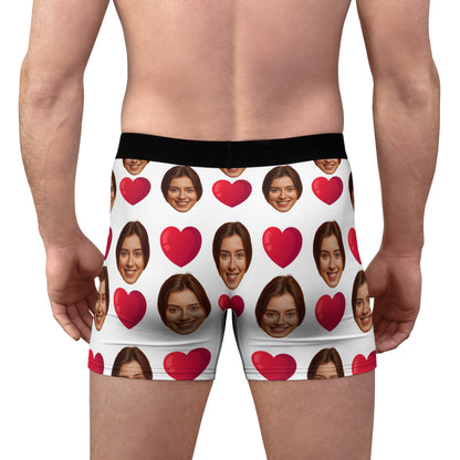 Funny Personalized Boxers For Men With Face