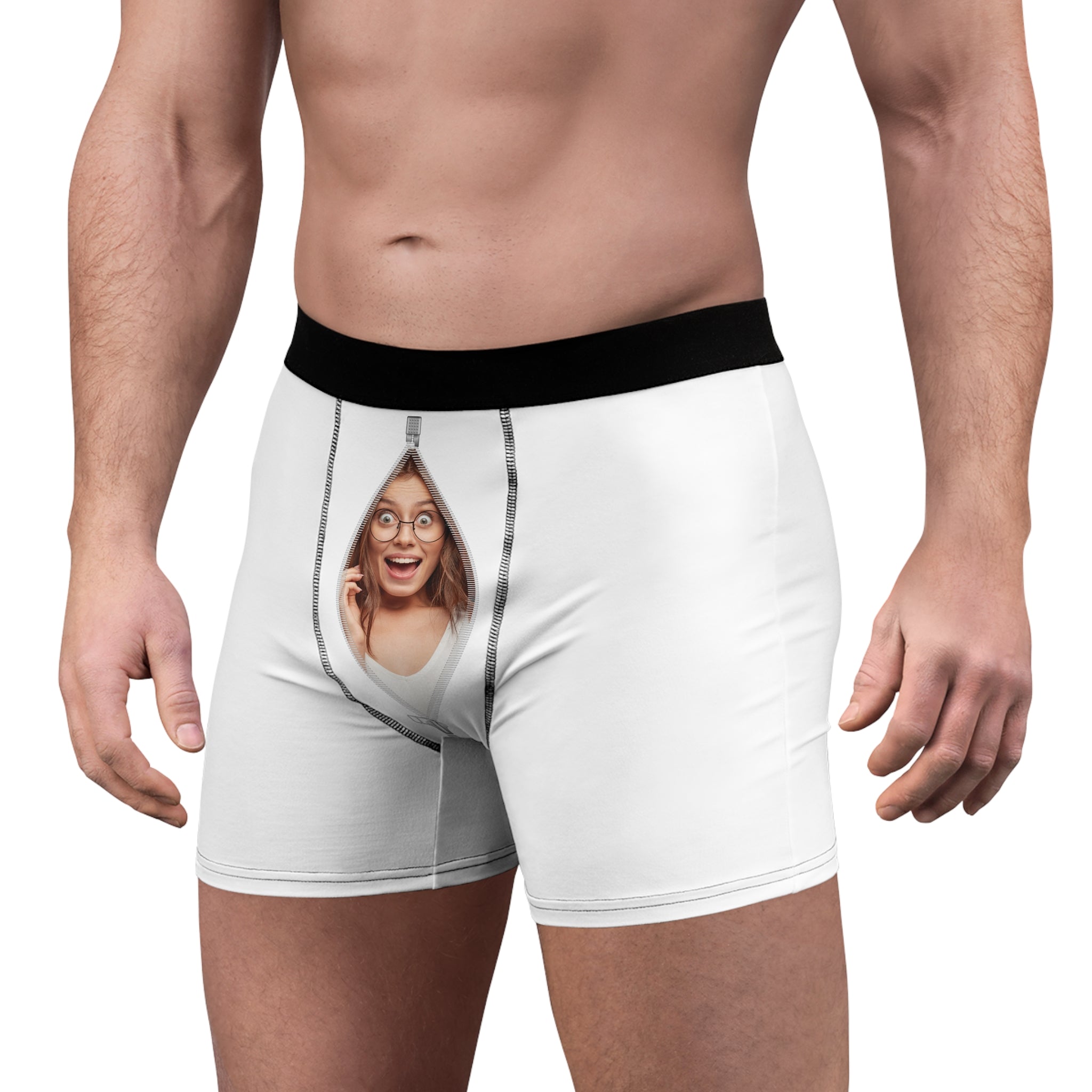 Spicy Personalized Boxers For Men With Face