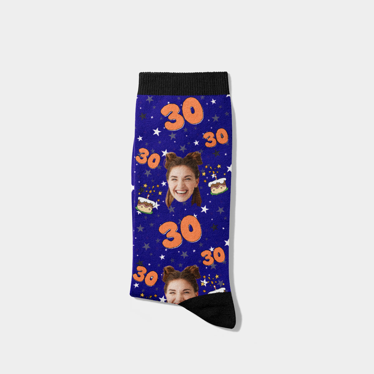 Personalized Number Birthday Socks