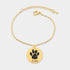 Bracelet Pet Paw gold