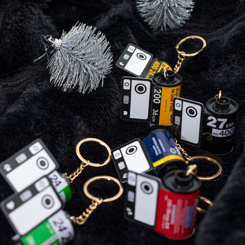 Fancy Personalised Photoroll Keychains