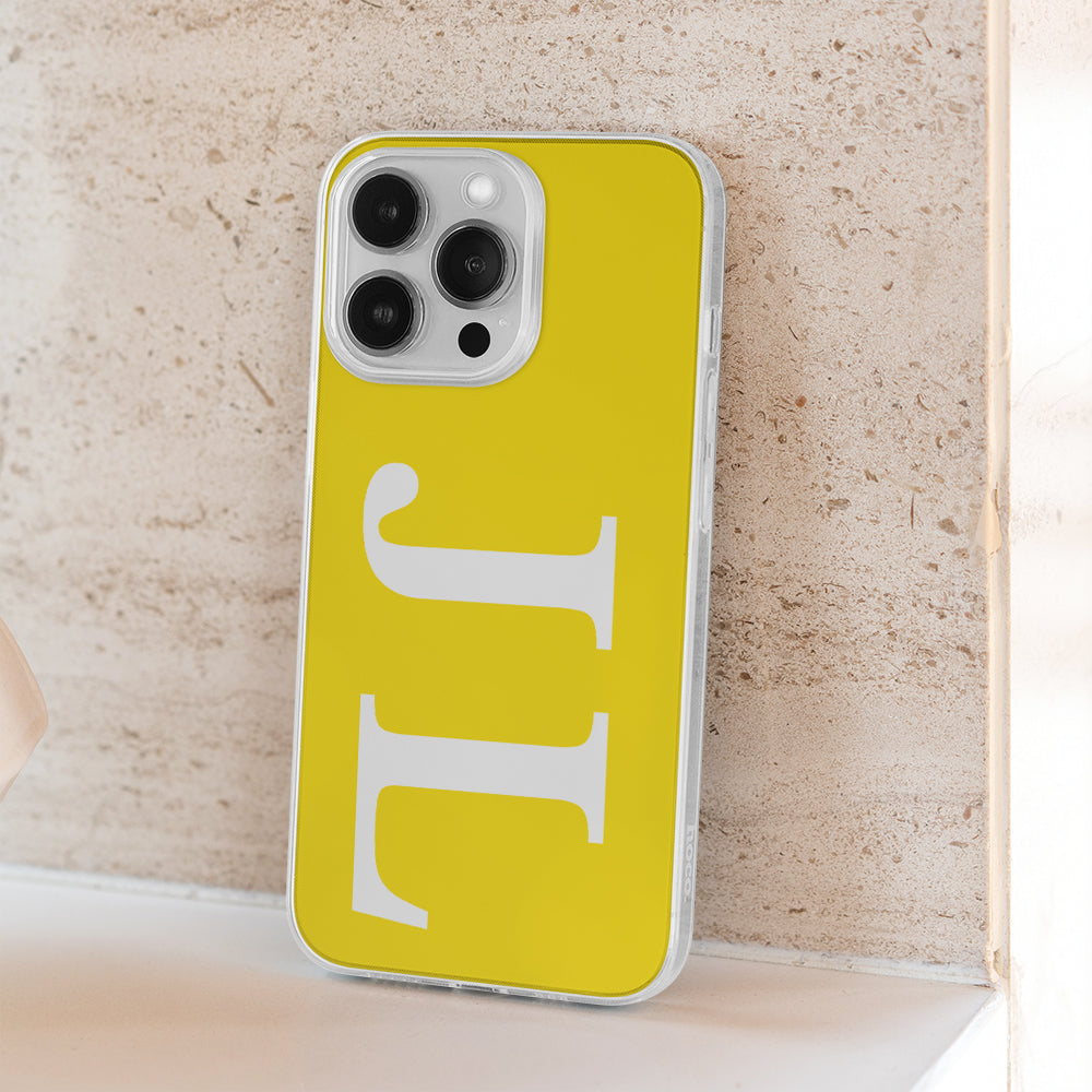 Personalized iPhone Case with Name Initials