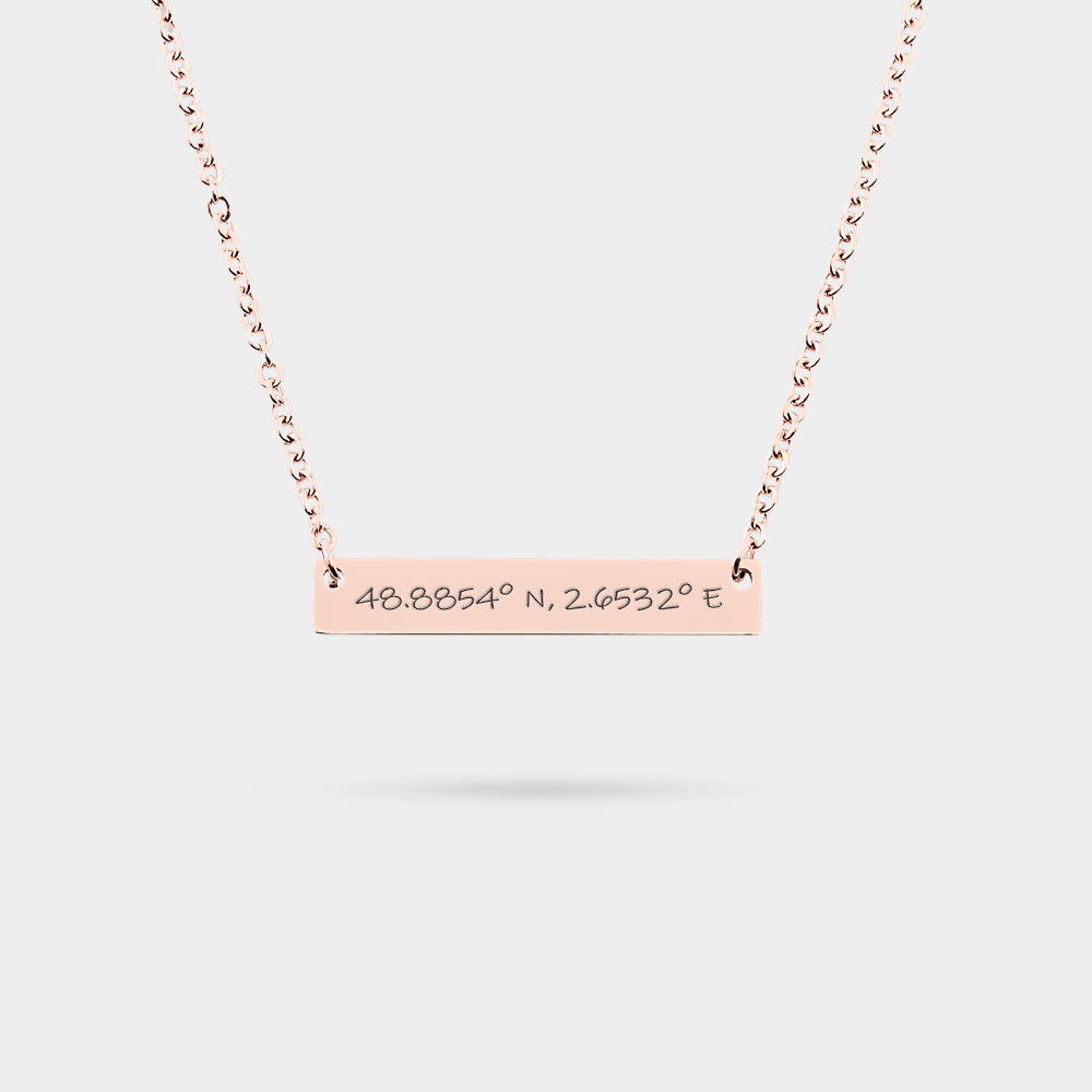 Necklace Coordinates rose gold