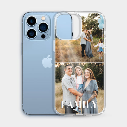 Personalised Phone Case Two Photo Storie