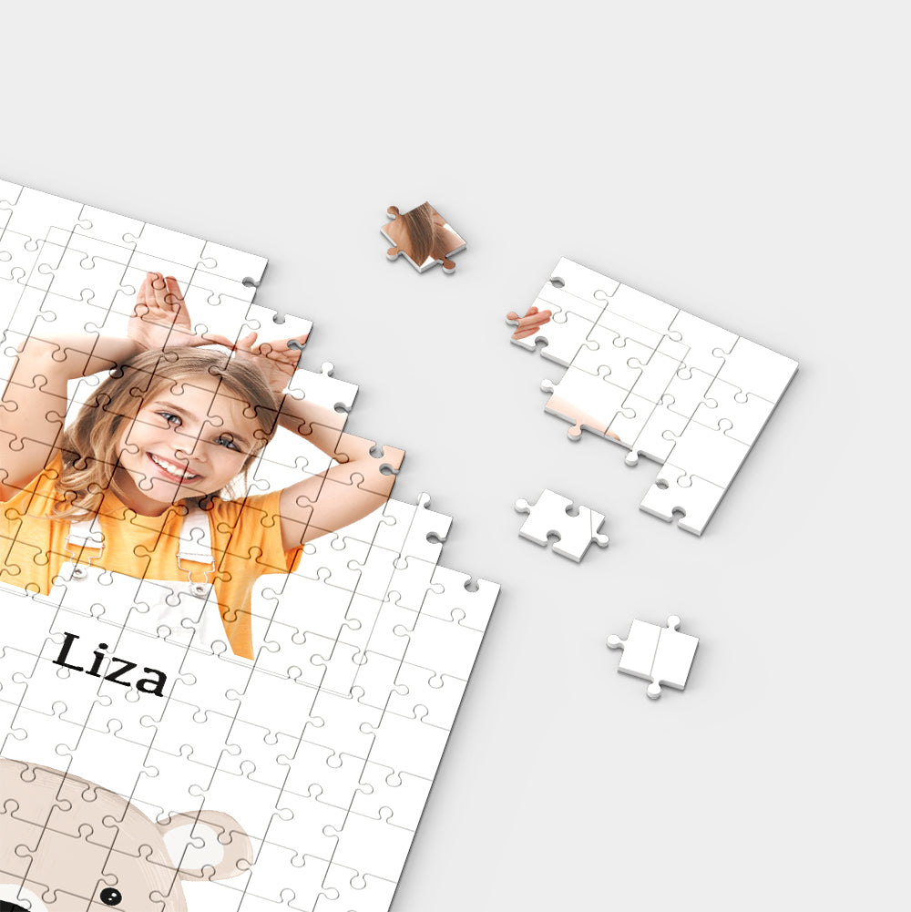 Personalized Custom Puzzles Kids Portraits