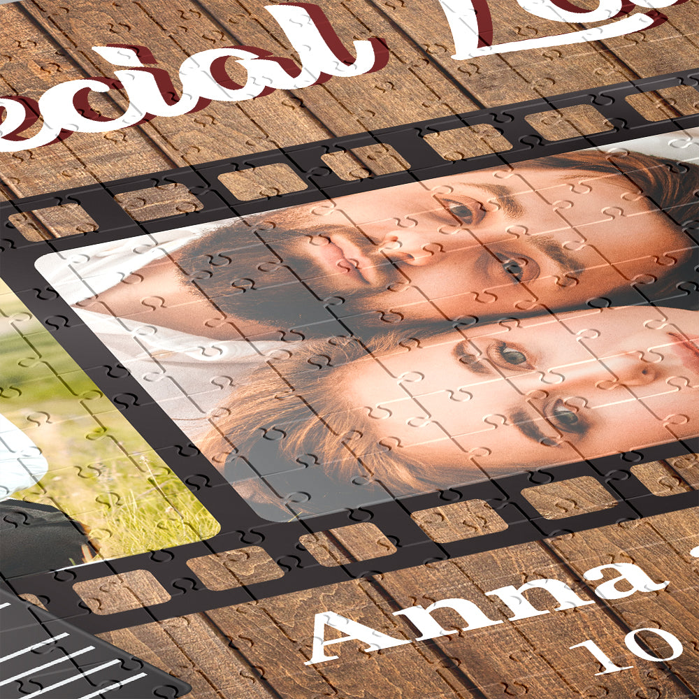 Personalized Puzzles Film Close Up