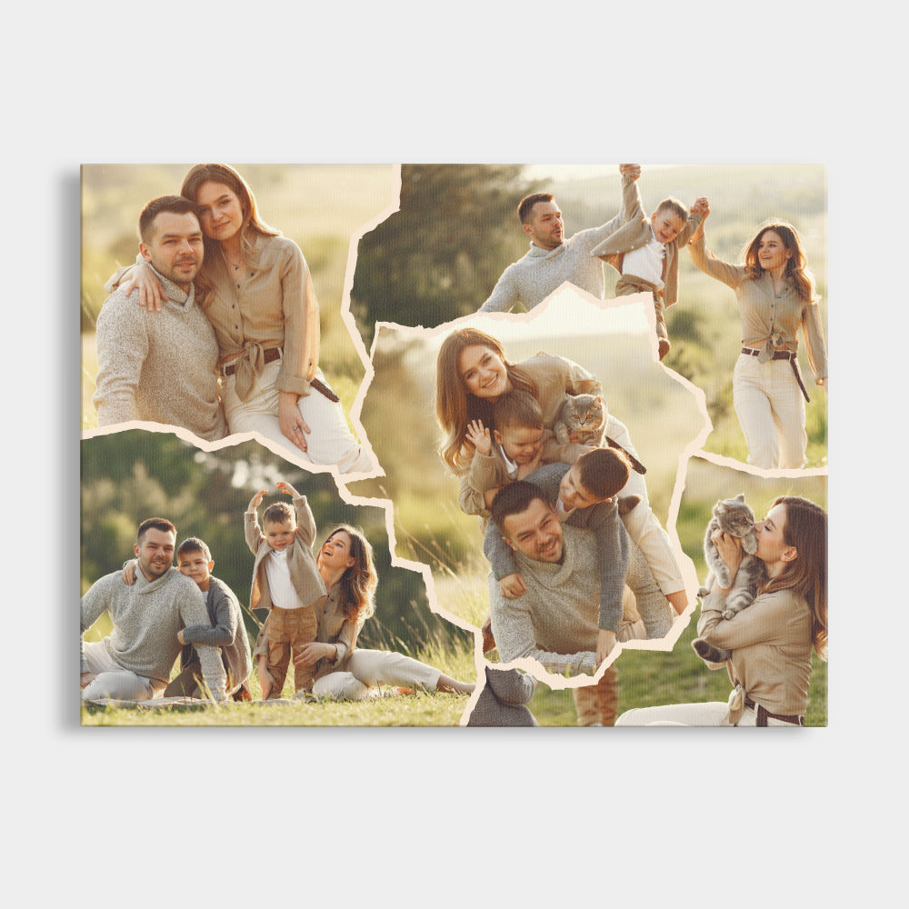 Personalized Canvas Collage