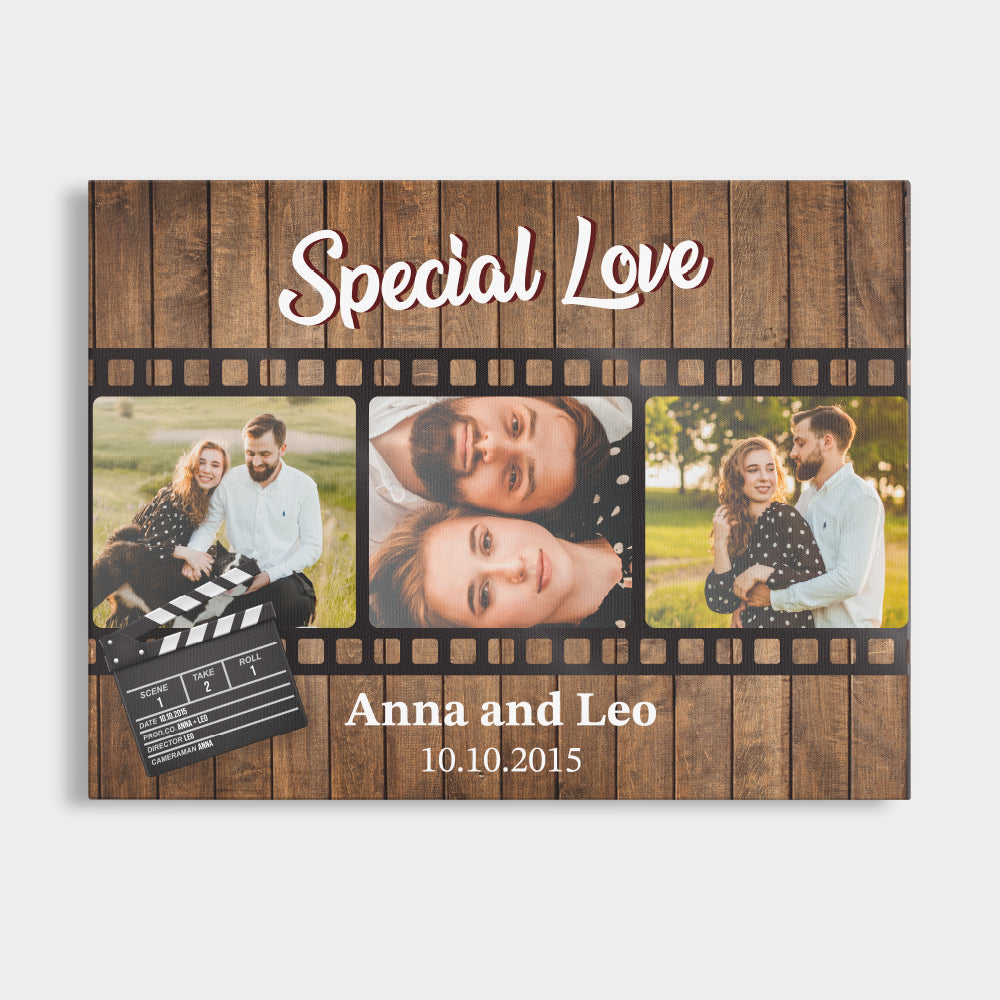 Personalized Canvas Film Roll