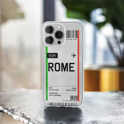 Phone Case Airline Ticket